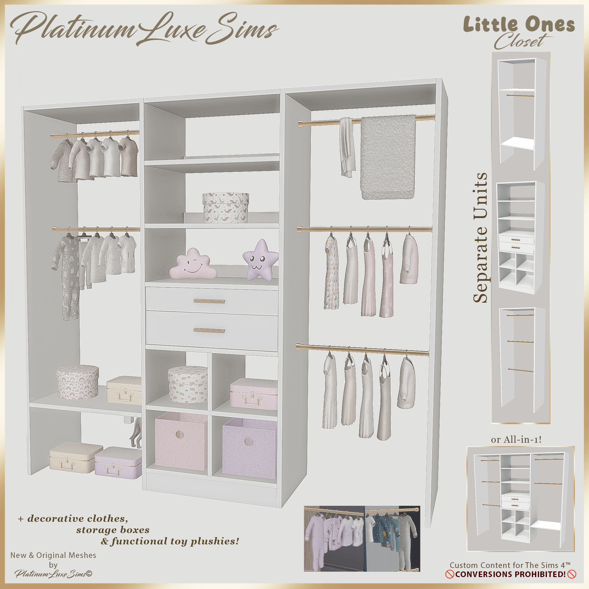 Набор для гардеробной Little Ones Closet Set